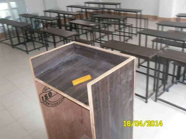 Front view of another class room