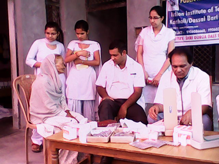 Medical Camp at Jaswal, Mandal area